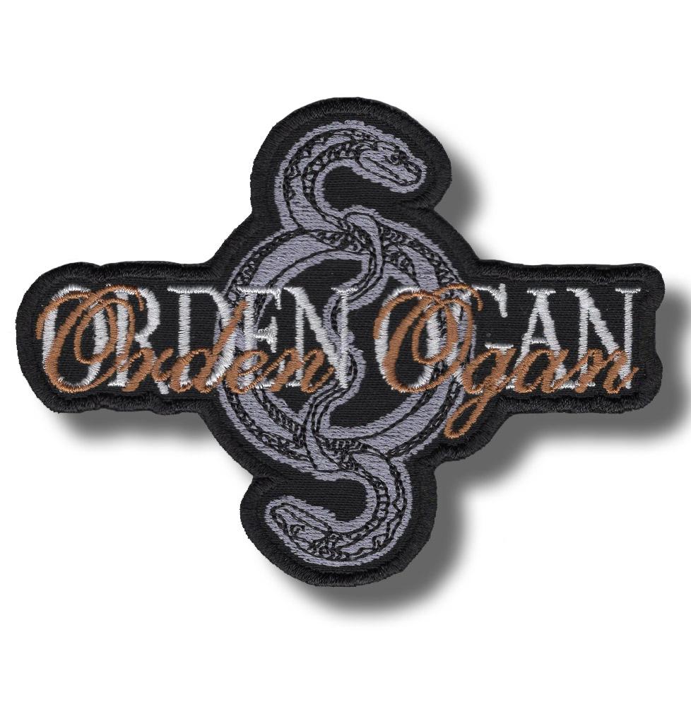 Orden Ogan - embroidered patch 12x9 CM | Patch-Shop.com