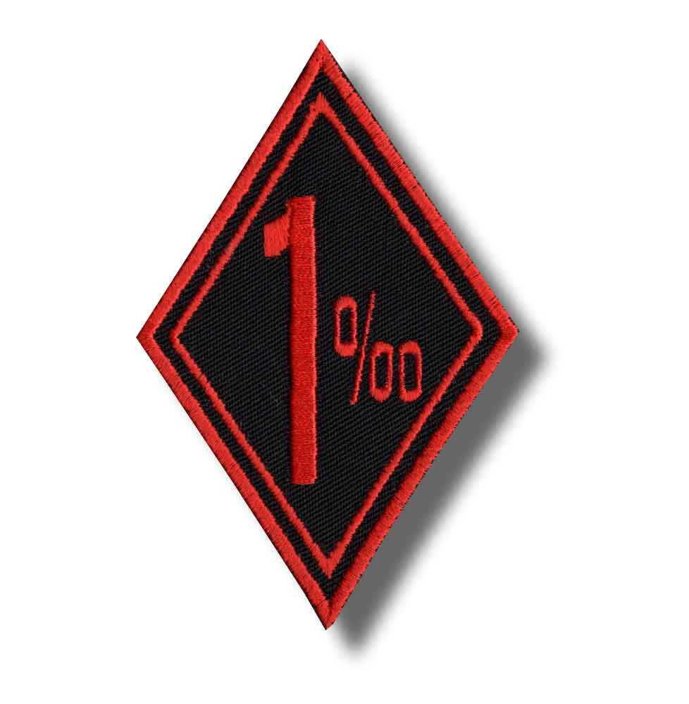 1 promille - embroidered patch 7x10 CM | Patch-Shop.com