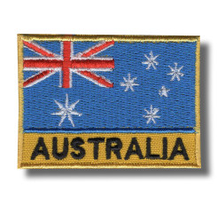 Australia - embroidered patch 6x4 CM | Patch-Shop.com