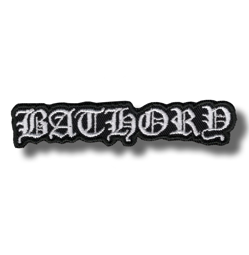 Bathory - embroidered patch 9x2 CM | Patch-Shop.com