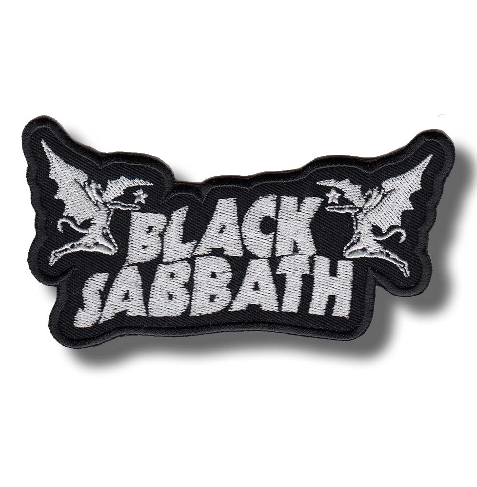 Black Sabbath embroidered patch. 