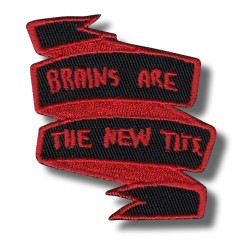 brains-are-new-tits-embroidered-patch-antsiuvas