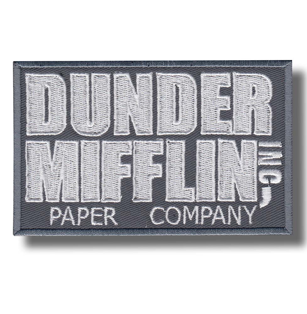 Dunder Mifflin - embroidered patch 12x7 CM
