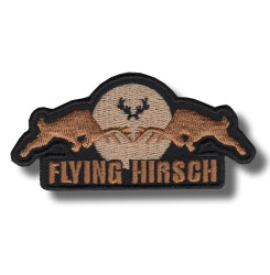 flying-hirsch-embroidered-patch-antsiuvas