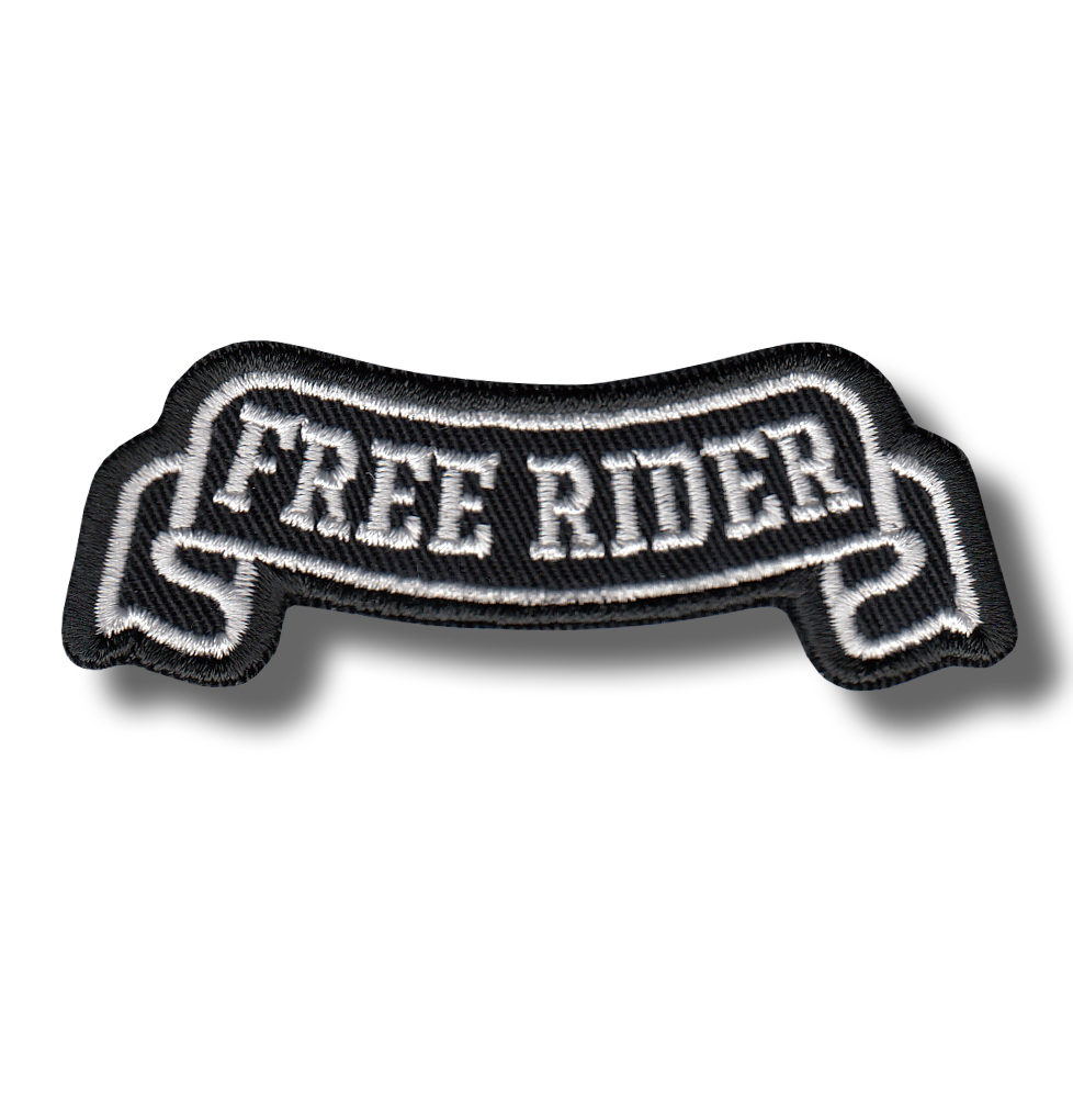 Demons Rock Free Rider Sew-On Biker Patch – Rocker Style