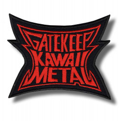 gatekeep-kawaii-metal-embroidered-patch-antsiuvas