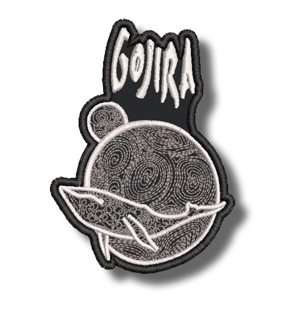 Gojira - embroidered patch 8x11 CM | Patch-Shop.com