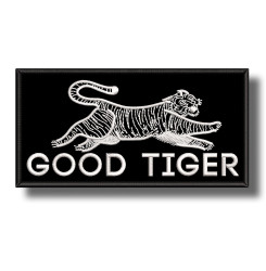 Good tiger - embroidered patch 12x6 CM | Patch-Shop.com