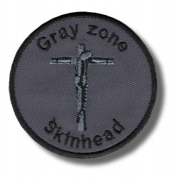 gray-zone-skinhead-embroidered-patch-antsiuvas