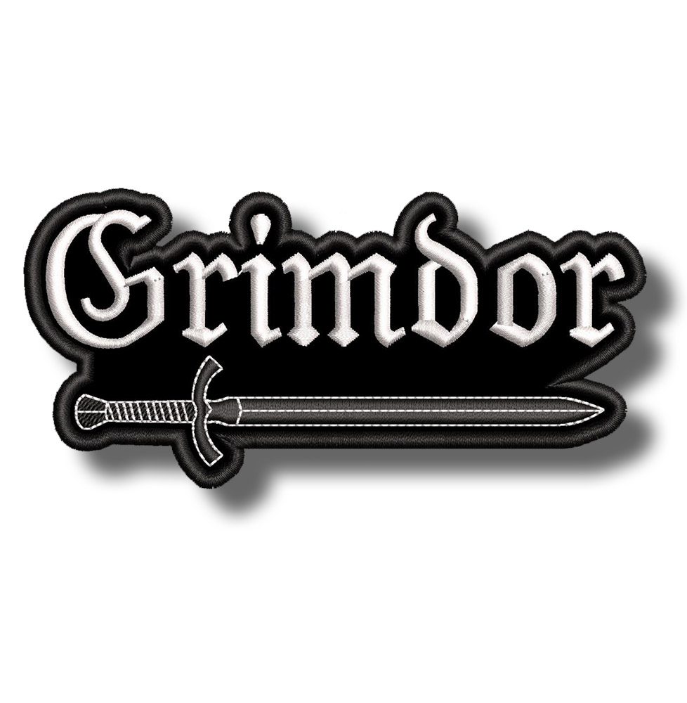 Grimnir - Embroidered Patch 13x6 Cm 