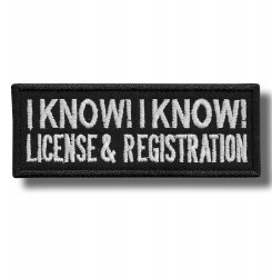 i-know-license-embroidered-patch-antsiuvas