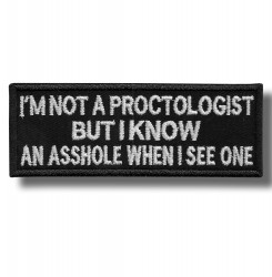 im-not-proctologist-embroidered-patch-antsiuvas