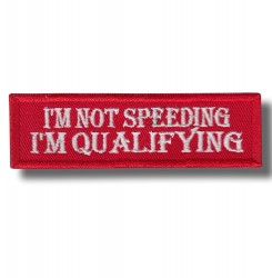 im-not-speeding-embroidered-patch-antsiuvas