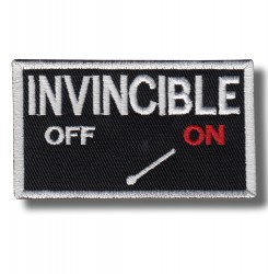 invincible-on-embroidered-patch-antsiuvas