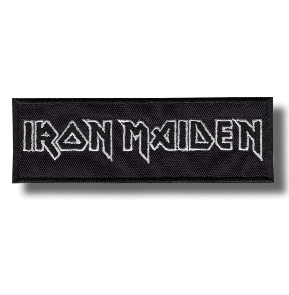 Iron maiden - embroidered patch 12x4 CM | Patch-Shop.com