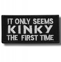it-only-seems-kinky-embroidered-patch-antsiuvas