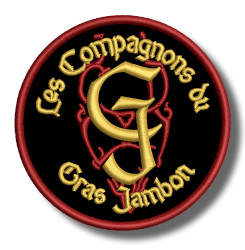 les-compagnons-du-gras-jambon-embroidered-patch-antsiuvas