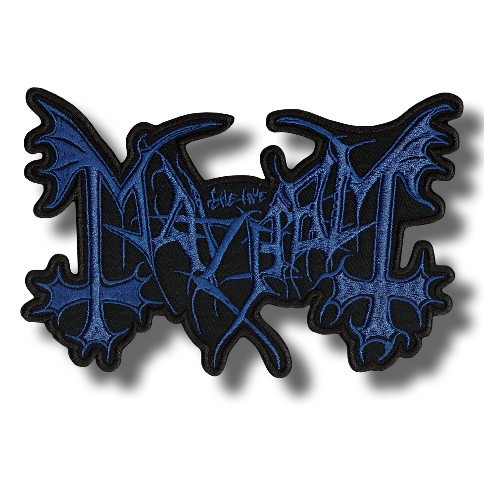 Mayhem - embroidered patch 20x14 CM