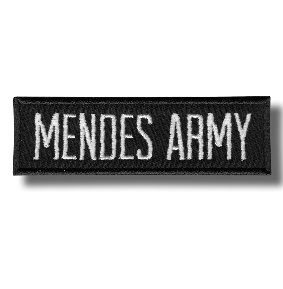 Mendes Army - embroidered patch 10x3 CM | Patch-Shop.com