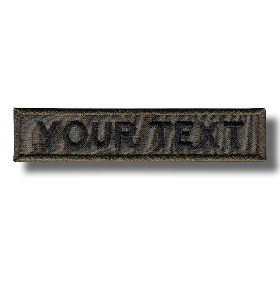 Name Tag Velcro Patch