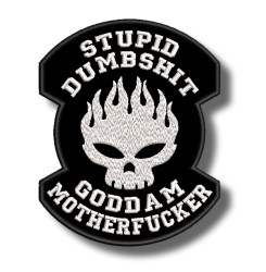offspring-stupid-dumbshit-embroidered-patch-antsiuvas