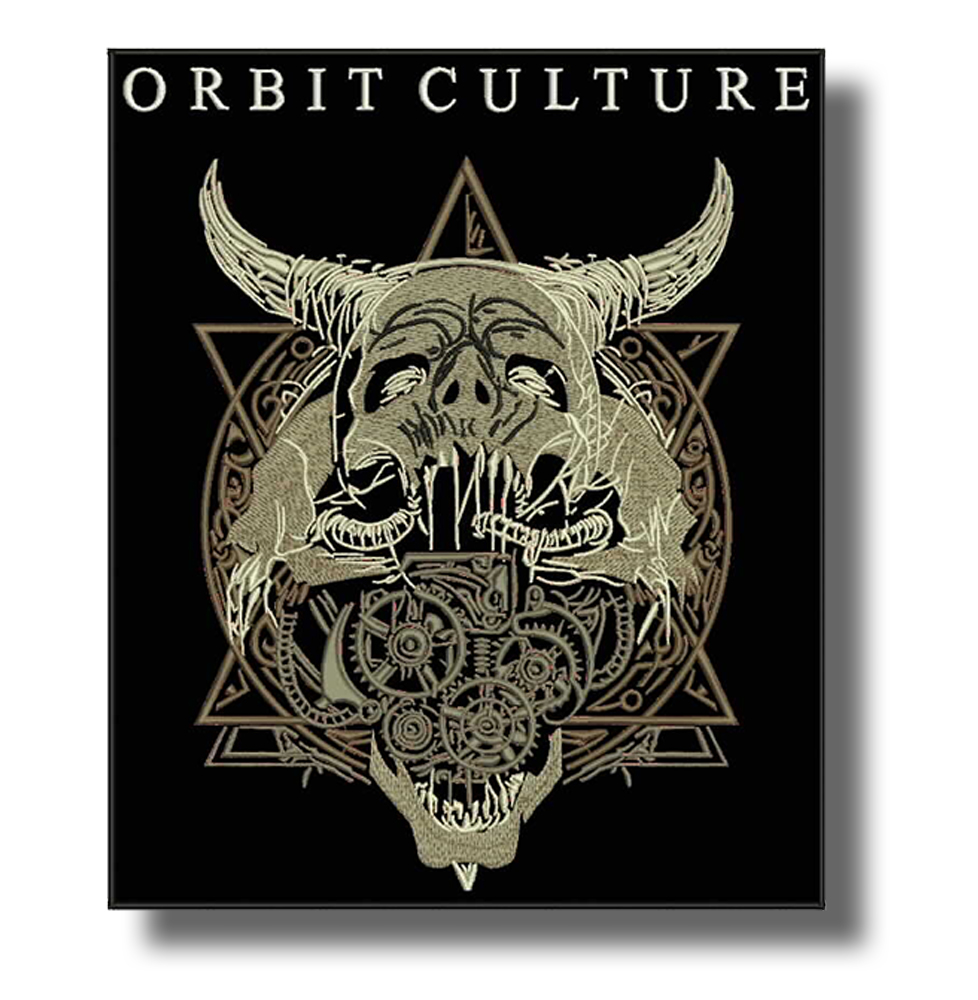 Orbit Culture - embroidered patch 30x36 CM | Patch-Shop.com