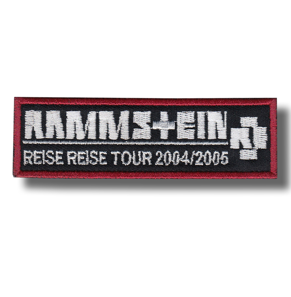Rammstein - embroidered patch 10x3 CM