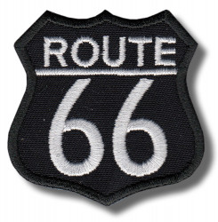 Route 66 - embroidered patch 6x6 CM | Patch-Shop.com