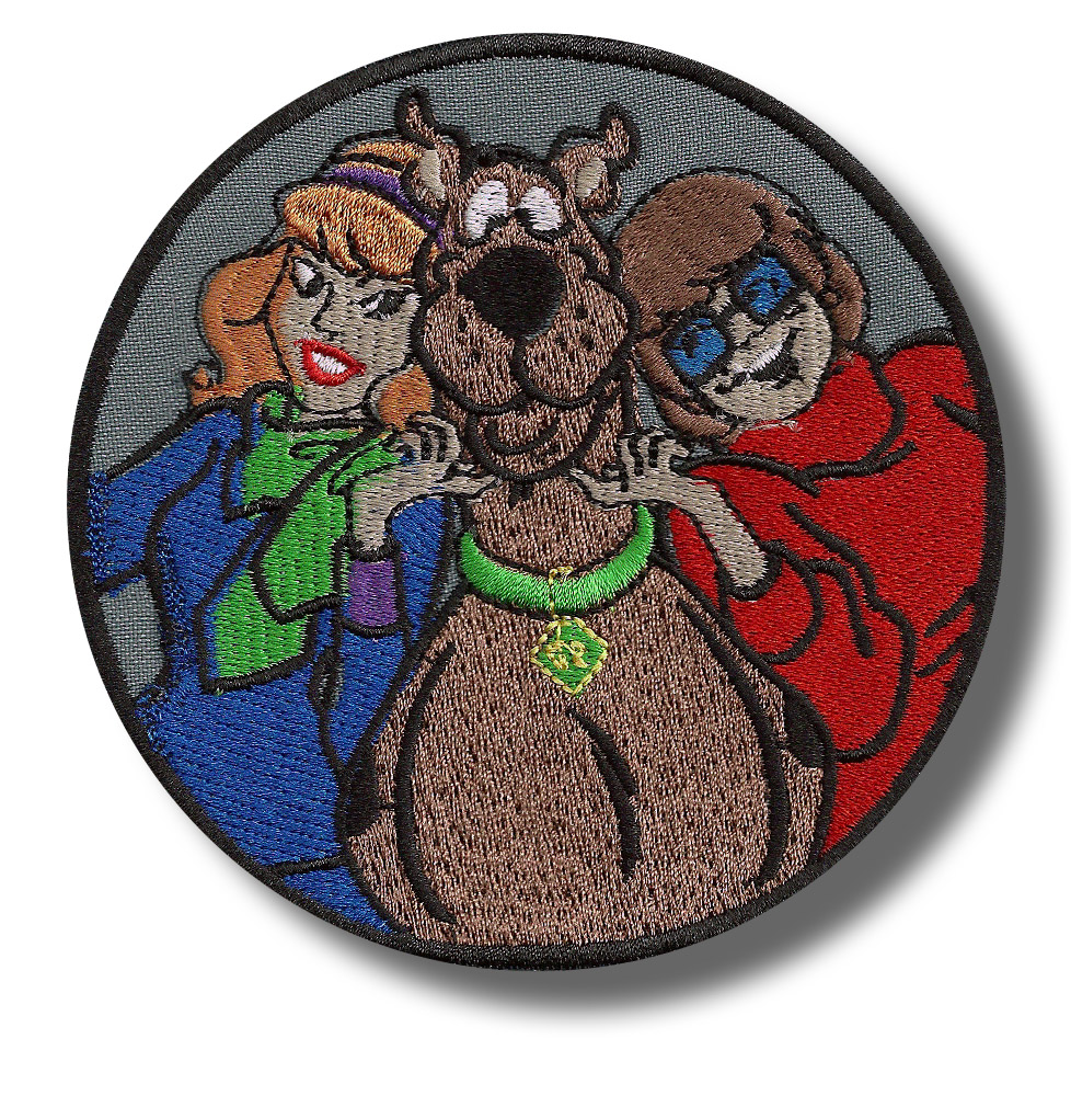 Scooby-Doo - embroidered patch 10x10 CM