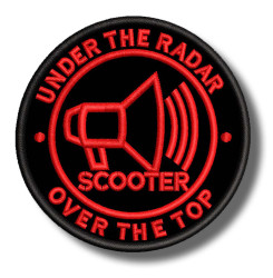 scooter-embroidered-patch-antsiuvas
