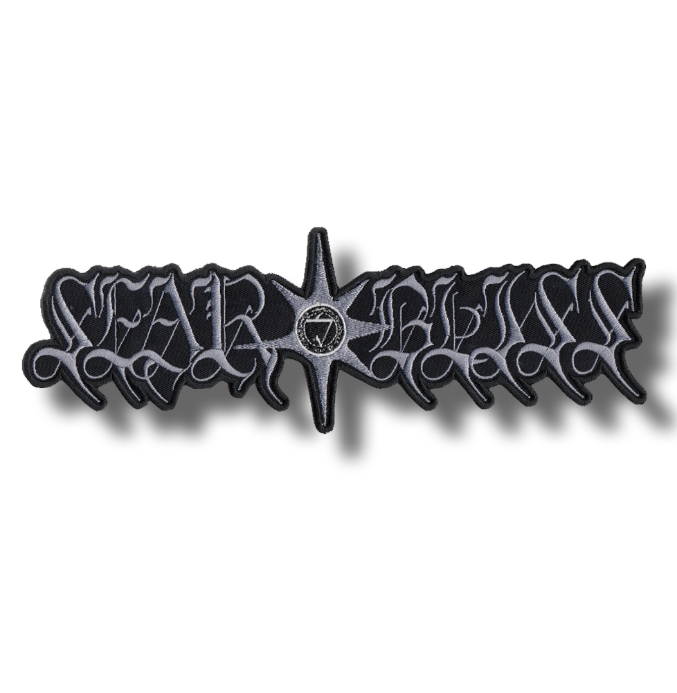 SEAR BLlSS Embroidered Patch Black Metal