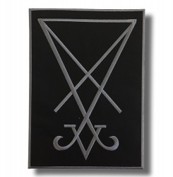 Unicursal Hexagram Six Pointed Star Occult Symbol Embroidered Patch Applique