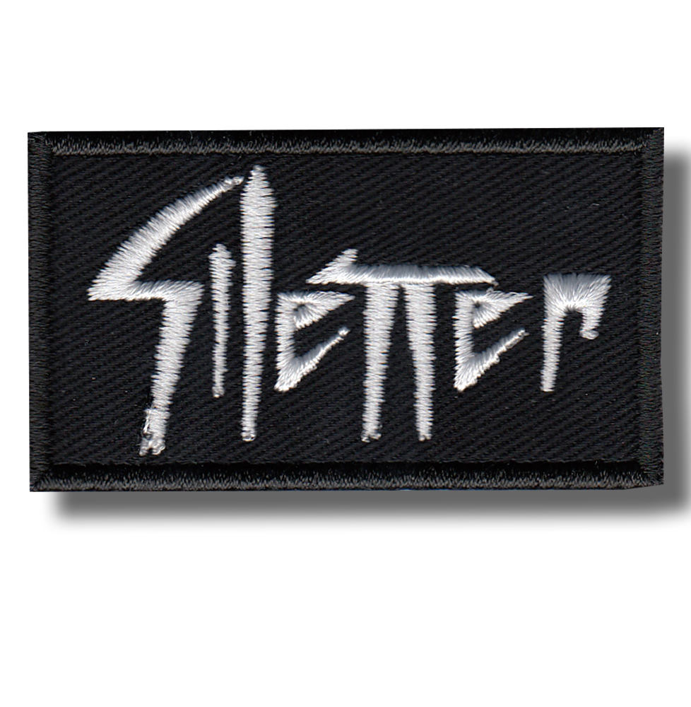 Silencer - embroidered patch 6x3 CM