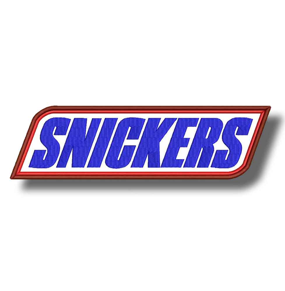 Snickers - embroidered patch 24x7 CM | Patch-Shop.com