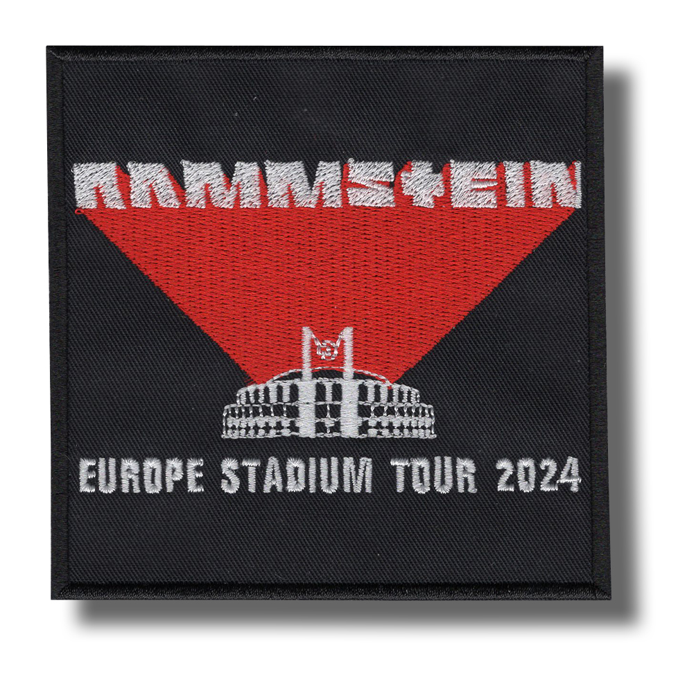 Stadium Tour 2024 embroidered patch 10x10 CM