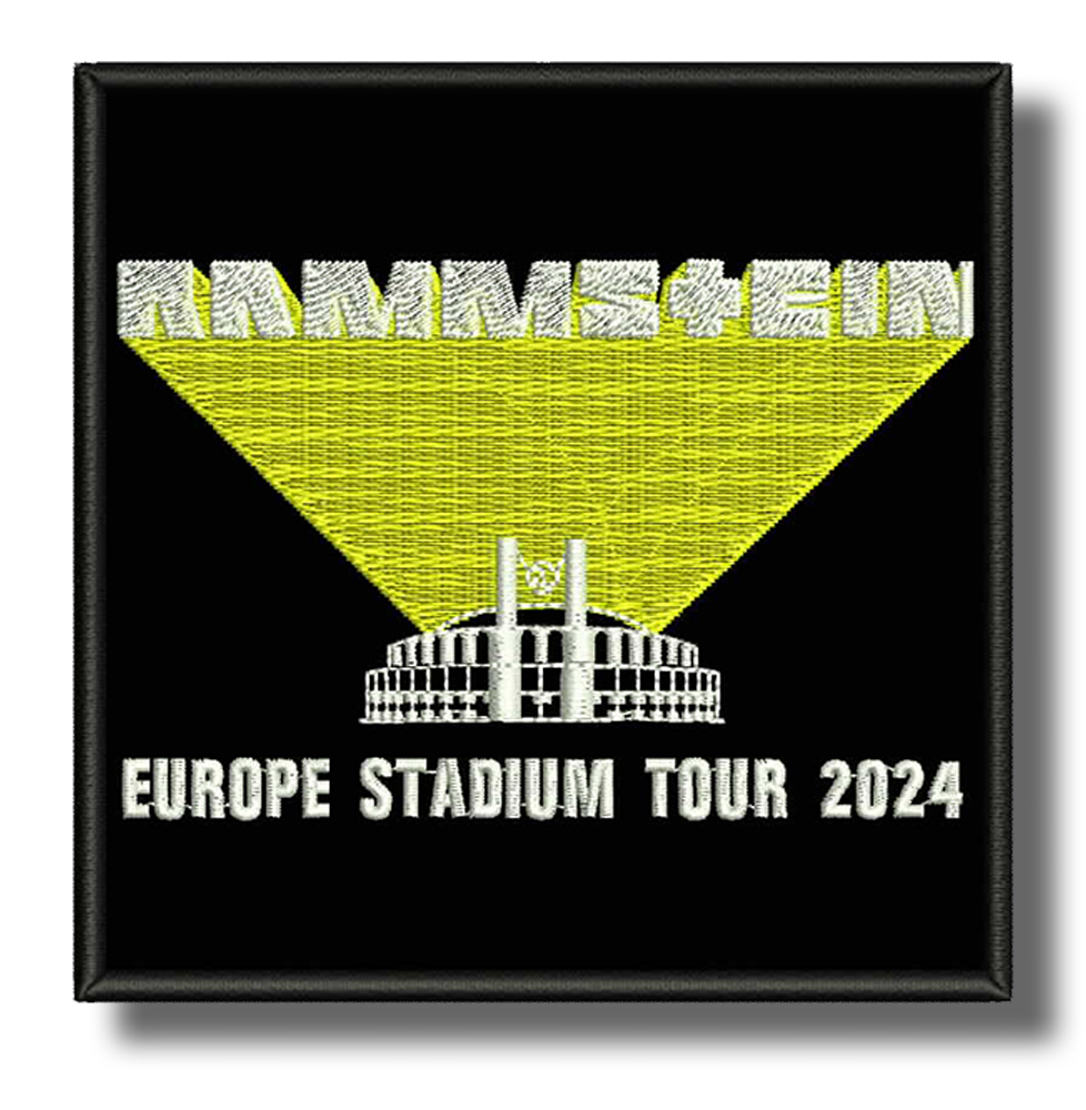 Stadium Tour 2024 embroidered patch 10x10 CM