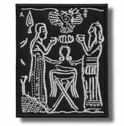 sumerian-god-enki-embroidered-patch-antsiuvas