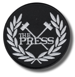 the-press-embroidered-patch-antsiuvas