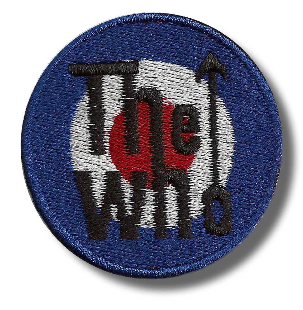 The who - embroidered patch 6x6 CM | Patch-Shop.com
