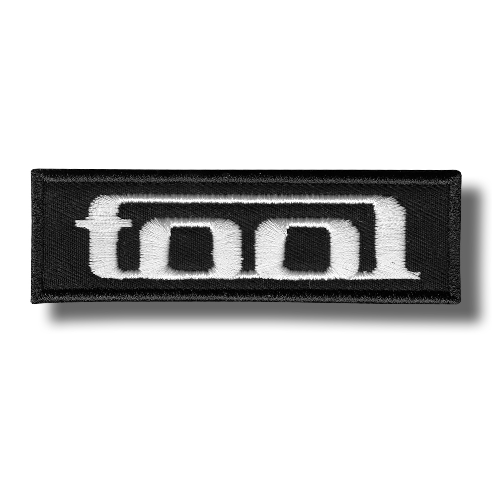 Tool - embroidered patch 10x3 CM | Patch-Shop.com