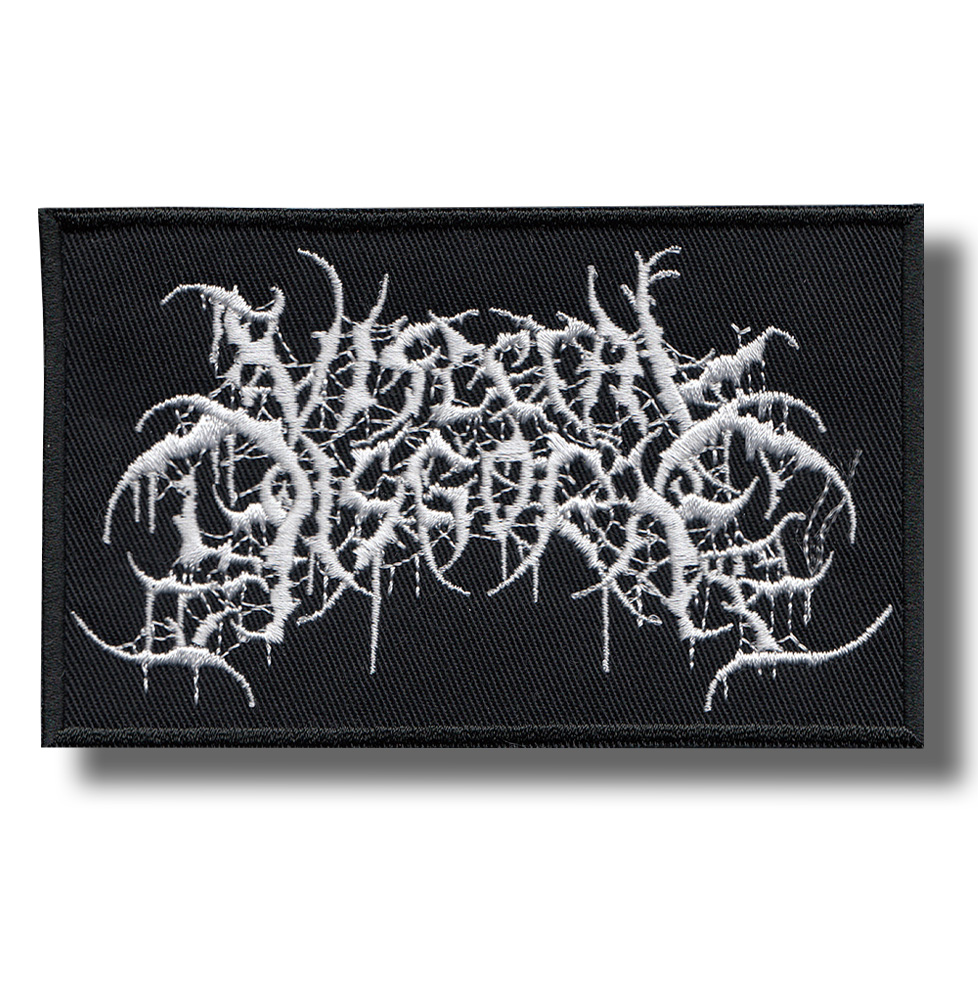 Visceral Disgorge - embroidered patch 12x7 CM | Patch-Shop.com
