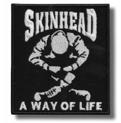 Way of life - embroidered patch 10x11 CM | Patch-Shop.com