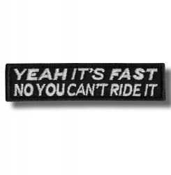 yeah-its-fast-embroidered-patch-antsiuvas