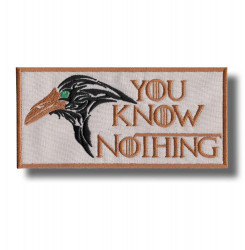 you-know-nothing-embroidered-patch-antsiuvas